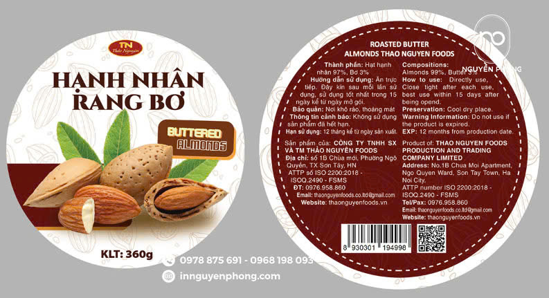 Dịch vụ in tem bánh theo yêu cầu